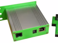 Sensor ambiental PoE Openviro Axe basado en Raspberry Pi RP2040