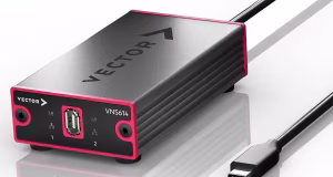 Interfaz compacta VN5614 de dos canales para aplicaciones 10BASE-T1S