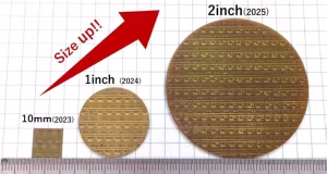 Transistor GaN-HEMT sobre sustrato de diamante