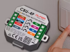 Módulo de pulsadores CBU-4P para control con Casambi
