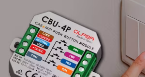 Módulo de pulsadores CBU-4P para control con Casambi