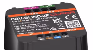 Controlador de persianas CBU-BLIND-2P con Casambi